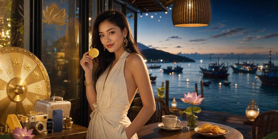Người dùng tại Mũi Né tham gia vòng quay may mắn và kiểm tra kết quả trúng thưởng